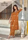 Vitara Vol 2 By Mittoo Rayon Printed Kurti With Bottom Dupatta

